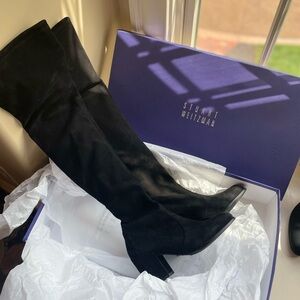 Stuart Weitzman Black Over the Knee Boots